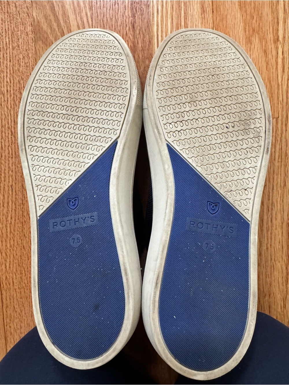 Rothy’s The Chelsea slip on sneaker in Night (Navy Blue), Size 7.5 - Picture 5 of 5